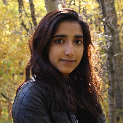 Headshot of The Last Song producer, Maya Appavoo